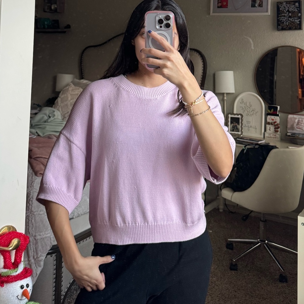 Banana Republic Soft Pink Sweater